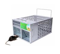 Irishom Piège à Rats à Double Porte, Attrape-Souris continu, répulsif antiparasitaire, Conception en Couches multifonctionnelle, piège à Cage Domestique réutilisable et sans cruauté