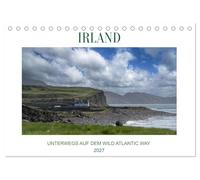 Irland - Unterwegs auf dem Wild Altantic Way (Tischkalender 2027 DIN A5 quer), CALVENDO Monatskalender: Dieser Kalender nimmt dich Monat für Monat mit ... der Welt - den Wild Atlantic Way.