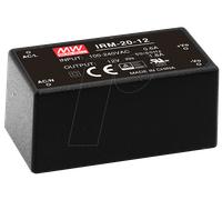 IRM-20-24 - Bloc d'alimentation à découpage 21.6 W 1 sortie