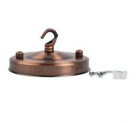 Iron Ceiling Hook Plate 10kg Load Chandelier Part(Antique Copper) | Max load 10kg, iron construction, metal stamping process, baking finish, rust resistant durability