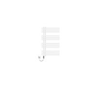 ECD Germany Iron EM Design Radiateur avec Élément Chauffant Électrique 600W - 600 x 1000 Weiß G