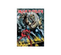 Iron Maden Postcard Number Of The Beast Standard Official Band Music