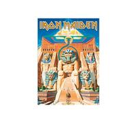 Iron Maden Postcard Power Slave Standard Official Band Music