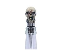 Nemesis Now Bouchon de bouteille Iron Maiden sous licence officielle, argent, 10 cm