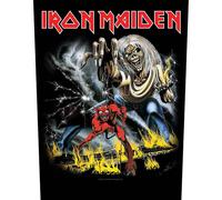 Iron Maiden Number Of The Beast Officiel 30x36x27cm Grand écusson dorsal