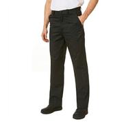 Iron Mountain Pantalon de Travail Homme Cargo avec Poches Genoux - Pantalon Workwear Résistant Coton Polyester Multi Poches Chantier Atelier (Noir, 32W/31L)