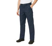 Iron Mountain Pantalon de Travail Homme Cargo avec Poches Genoux - Pantalon Workwear Résistant Coton Polyester Multi Poches Chantier Atelier (Bleu Marine, 40W/29L)