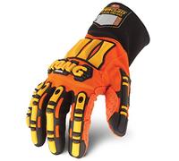 Ironclad KONG SDX2-04-L Gants de sécurité originaux pour pétrole et gaz Orange Taille L