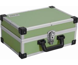 IRONSIDE 191008 Mallette à outils en aluminium vert 330x230x150mm