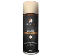 IRONTEK Laque Cataphorèse Beige 400ml IT193 Peinture Acrylique 3en1 Phosphatant Protection Châssis Métal Nu Voiture Séchage Rapide Finition Satiné Formule Professionnelle Carrossier