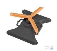 Irrigateur Rotatif 3 Bras Papillon Plastique Grigio Acier 8000071859813