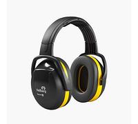Irudek IRU SECURE 2H - Oreilles Antibruit avec Arceau - EN 352-1 - SNR 30 dB - Protection Auditive - Confort Prolongé - EPI Professionnel