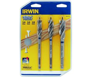 Irwin Holzspiralbohrer Set 3-tlg