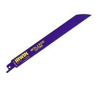 Irwin lot de 5 lames de scie sabre - pour bois et metal - 810r - 10 tpi - 150 mm G
