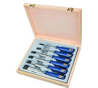 Irwin Marples M444 Ciseau à bois biseauté Bleu Lot de 6 (Import Grande Bretagne)