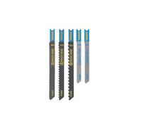 Irwin Pro Jeu de lames de scie sauteuse Raccord en U pour bois et métal - 5 pièces