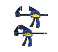 Irwin Quick-Grip Quick-Change™ Charge Moyenne Serre-Joint 150mm (6in) Pack Q