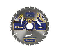 Irwin Weldtec Lame de scie circulaire 190 x 30 x 2,4 mm 24 dents