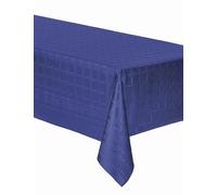 ISAP FRANCE Nappe en Rouleau Papier damassé Bleu Marine 6 m