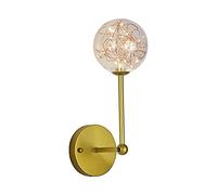 ISCBAFYX Applique Murale, Applique Murale européenne Partout dans l'étoile, Lampe LED, Source de lumière, luminaire d'intérieur, Appliques murales en cuivre, éclairage Mural pour Chevet,