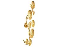 ISCBAFYX Applique Murale, Feuille d'or en cuivre, Applique Murale en V rétro, Chevet, Salon, décoration Artistique, éclairage Domestique, Appliques G4 (8 têtes, lumière Chaude)