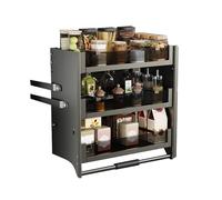 ISCBAFYX Éère coulissante pour Armoire supérieure de Cuisine, Armoire permettant de Gagner de l'espace, Cuisine de Rangement pour café (360 x 270 x 600 mm)