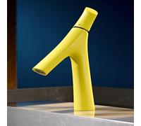 ISCBAFYX Mitigeur monotrou monocommande pour lavabo de Salle de Bain avec contrôle de l'eau Chaude Froide