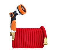 ISCBAFYX Pistolet de pulvérisation Multifonctionnel Haute Pression pour Tuyau d'arrosage évolutif 3X, utilisé pour Le Nettoyage l'irrigation du Kit de tuyaux d'eau (3/4 '' 25