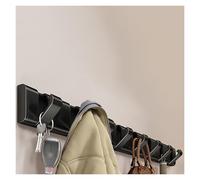 ISCBAFYX Porte-Manteau Mural rétractable, 8 Crochets Robustes pour Suspendre des Serviettes, des vêtements, des Chapeaux des clés