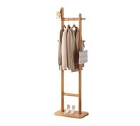 ISCBAFYX Porte-Manteau sur Pied Polyvalent avec Barre de Suspension éères Porte-vêtements d'angle élégant Porte-vêtements idéal pour Chambre à Coucher Couloir Cintre pour nizing