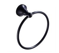 ISCBAFYX Porte-Serviettes Matériel de Salle de Bain Noir brossé, Porte-gobelet à Savon en Laiton céramique, Porte-Brosse de Toilette, Porte-Papier, Porte-Serviettes, éère Suspendue, Ensemble