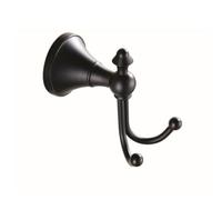 ISCBAFYX Porte-Serviettes Matériel de Salle de Bain Noir brossé, Porte-gobelet à Savon en Laiton céramique, Porte-Brosse de Toilette, Porte-Papier, Porte-Serviettes, éère Suspendue, Ensemble