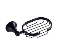 ISCBAFYX Porte-Serviettes Matériel de Salle de Bain Noir brossé, Porte-gobelet à Savon en Laiton céramique, Porte-Brosse de Toilette, Porte-Papier, Porte-Serviettes, éère Suspendue, Ensemble