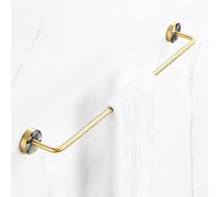 ISCBAFYX Porte-Serviettes Porte-Serviettes en Or brossé Porte-Serviettes Mural en Laiton Porte-Serviettes de Salle de Bain Porte-Serviettes de Cuisine Porte-Serviettes/Tige Unique