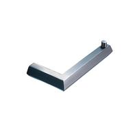 ISCBAFYX Porte-Serviettes Porte-Serviettes Mural en Acier Inoxydable Gris, Porte-Papier Hygiénique, Crochet pour Serviettes de Bain, Support de Rangement, Accessoires de Salle de Bain,