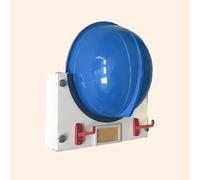 ISCBAFYX Support empilable pour Organisateur de Chapeaux de sécurité avec cintres, Support Mural pour Casque de Bureau pour Chantier de Construction, Support Suspendu pour Placement de Capuchons de