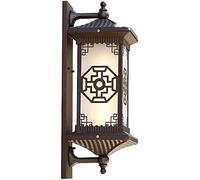 ISCBAFYX Victoria Grande Applique Murale d'extérieur 58 cm Lampe Murale Vintage Lampe d'extérieur étanche Lampe en Aluminium Applique résistante à l'applique Murale Intemit,E