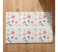 Isdreem Tapis de Bain Antidérapant Super Absorbant Paillasson Exterieur One Piece Fleurs Ultra Absorbante Interieur Personnalisé Amusant Tapis Absorbants, 40x60cm