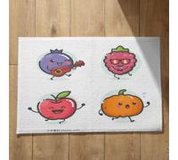 Isdreem Tapis de Bain Hygiénique Paillasson One Piece Mignon Et Drôle Sol Gamer Salle Antidérapant Séchage Rapide, 50x80cm