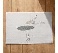 Isdreem Tapis de Cuisine Antidérapant Et Lavable D'Entrée One Piece Ballet Bain Original Salle XXL Grande Taille Motifs Personnalisables, 45x75cm