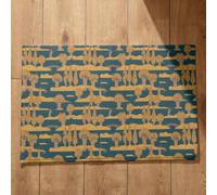 Isdreem Tapis de Cuisine Grande Taille pour Entrée Intérieur Forêt Sol One Piece Joli Tapis Bain Absorbants, 50x80cm