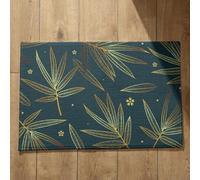 Isdreem Tapis de Sol Salle Bain Absorbant Antidérapant D'Entrée One Piece Feuille Intérieur Grand Format Motifs Personnalisables, 40x60cm