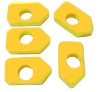 Ise Lot de 5 Filtre à air en mousse pour Briggs & Stratton 698369 Classic, Sprint et Quattro moteurs 450 500 550