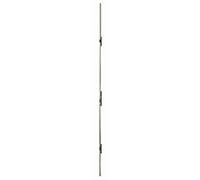 ISEO FRANCE SAS (CAVERS) Serrure multipoint à Larder ISEO Performa-Têtière Plate 2300x24x3 mm Acier INOX-Entraxe 92 mm-Axe 30 mm-7232013028