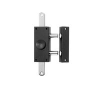 ISEO PERFECTA - Serrure 3 points cylindre/bouton 50 mm - Noir
