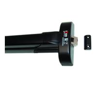 Iseo Serrure anti-panique Push Idea 942108455TA 1 point latéral Noir