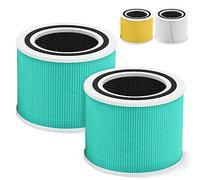 isinlive Lot de 2 filtres de rechange pour absorbeur de toxines HEPA Core 300 et 300S VortexAir - Vert