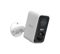 Isiwi Flip Caméra sans Fil à Batterie 3 MP Externe Vision Nocturne Couleur Caméscope Surveillance détection Humaine Audio bidirectionnel IP65 MicroSD Batterie Interchangeable 5 200 mAh ISW-BBTR-3M