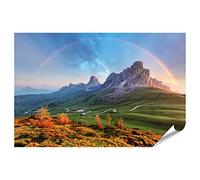 islandburner Poster XXL - Paysage, nature, montagne, alpes, arc-en-ciel, images de qualité supérieure
