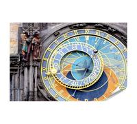 islandburner Prime Image Poster Horloge astronomique Prague Vue détaillée Images de qualité supérieure Impression photo